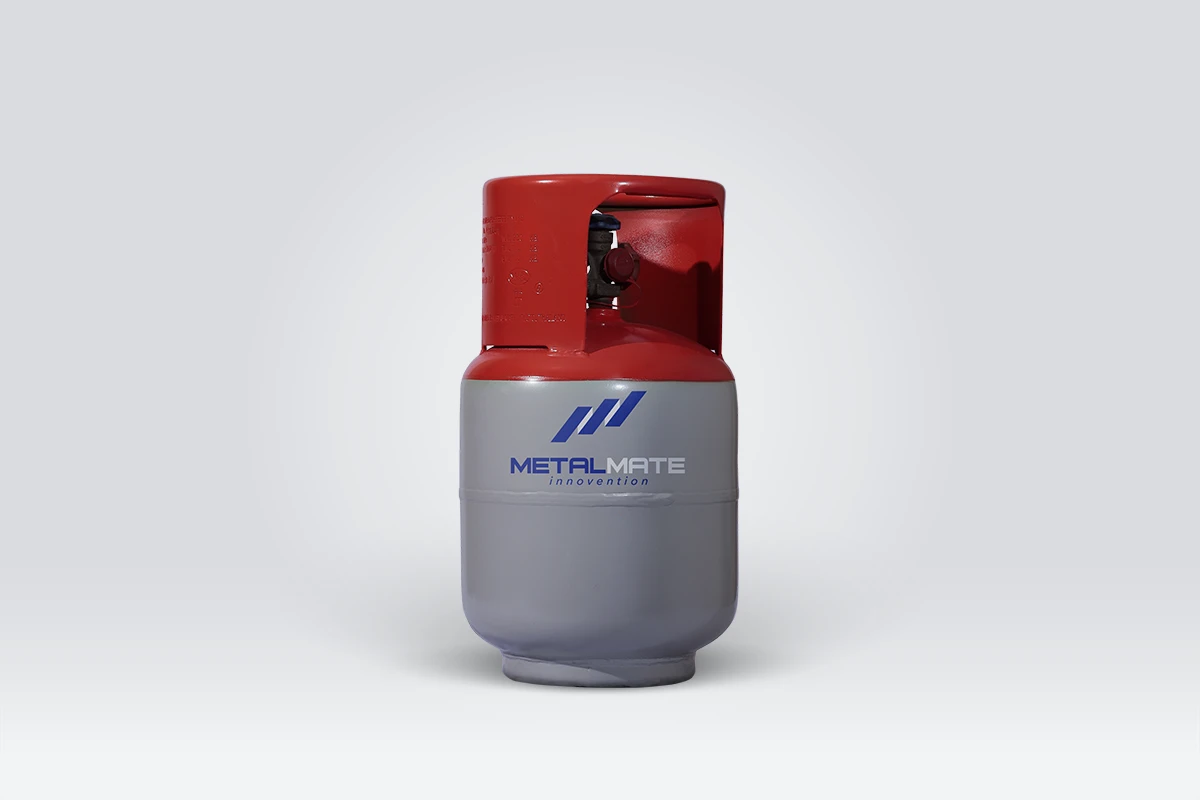 Welded Steel Refrigerant Cylinder 9 kg